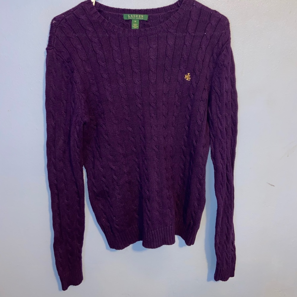 Purple Ralph Lauren Sweater